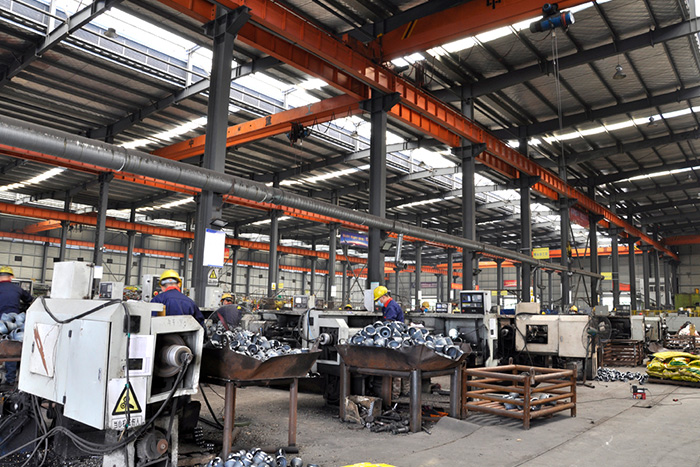 北安网架锥头车间