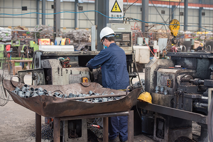 北安网架锥头车间